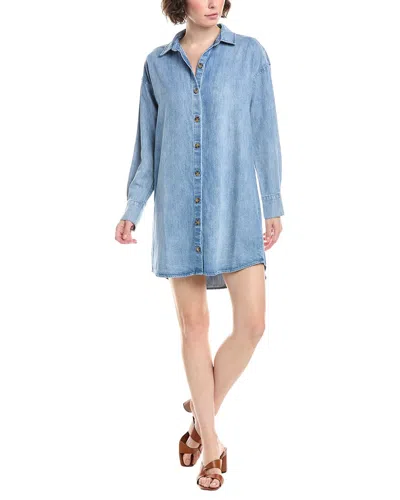 Bella Dahl Denim Shirtdress In Blue