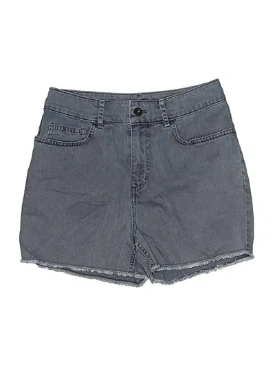 Pre-owned Bella Dahl Denim Shorts In Gray