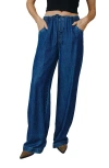 Bella Dahl Drawstring Waist Jeans In Blue