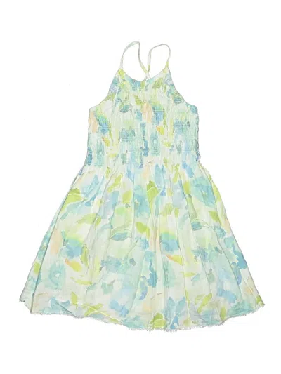 Pre-owned Bella Dahl Kids' Dress In Green