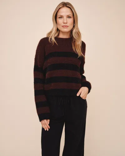 Bella Dahl Drop Shoulder Sweater In Multi