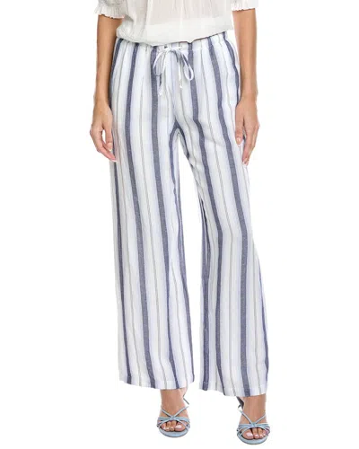 Bella Dahl Easy Wide Leg Linen Pant In Multi
