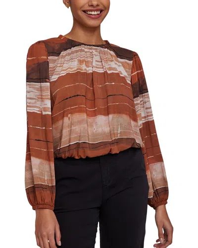 BELLA DAHL ELASTIC SHIRRED TOP