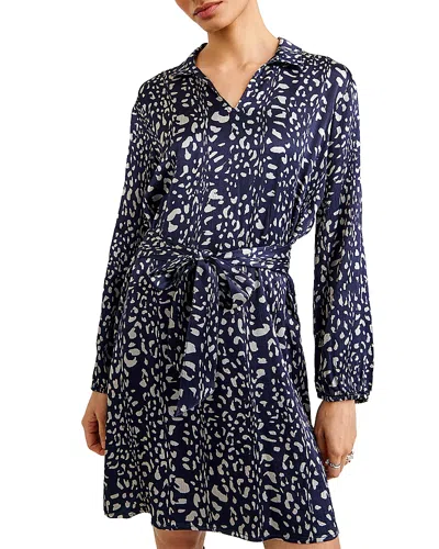 Bella Dahl Elastic Waist Tunic Dress In Multi