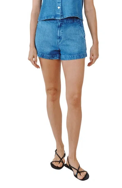 Bella Dahl Elle Playa Denim Shorts In Multi