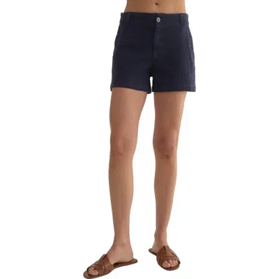 Bella Dahl Elle Playa Shorts In Italian Navy