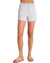 Bella Dahl Playa Trouser Short Beach In Stripe Wash In Multi