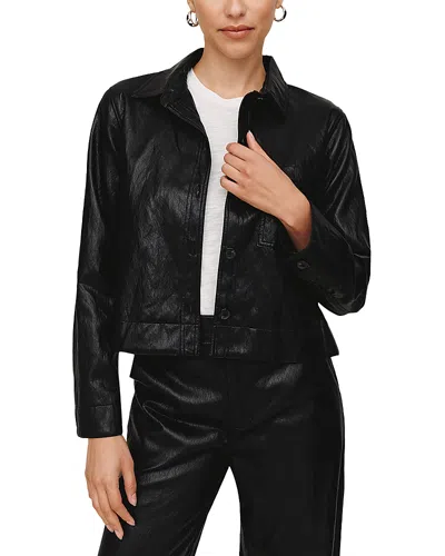 BELLA DAHL FAUX LEATHER JACKET