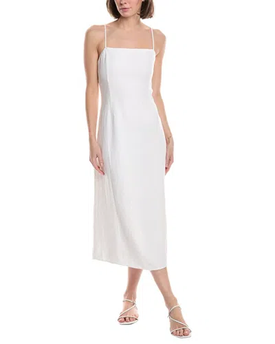 BELLA DAHL BELLA DAHL FITTED CAMI LINEN MIDI DRESS