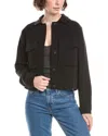 Bella Dahl Flap Pocket Jacket In Black