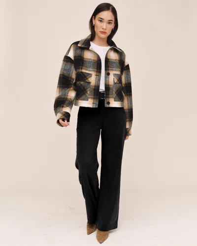 Bella Dahl Flap Pocket Jacket In Multi