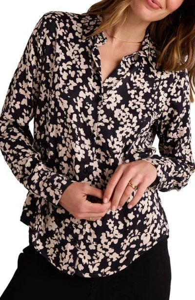 BELLA DAHL BELLA DAHL FLORAL BUTTON-UP SHIRT