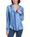Bella Dahl Flowy Button Down In Multi