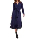 Bella Dahl Flowy Hem Maxi Dress In Twilight Navy In Blue