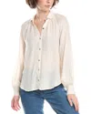 Bella Dahl Flowy Raglan Shirt In Neutral