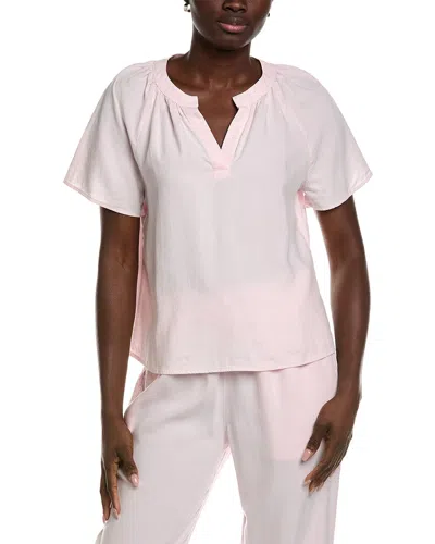 BELLA DAHL BELLA DAHL FLOWY SHORT SLEEVE PULLOVER
