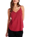 Bella Dahl Frayed Cami In Red