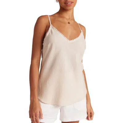 Bella Dahl Frayed Edge Camisole In Cliffside