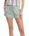 Bella Dahl Frayed Flowy Short In Brown