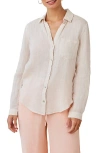 Bella Dahl Garment Dyed Linen Button-up Shirt