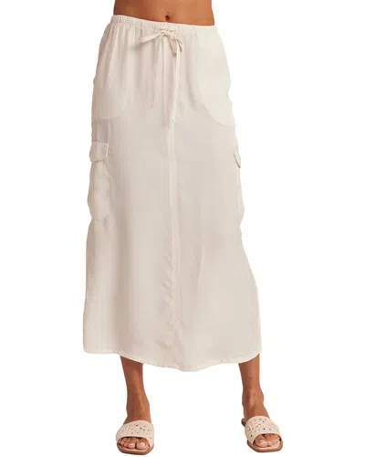Bella Dahl Goldie Bellow Pocket Cargo Skirt In Multi