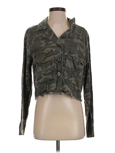 Pre-owned Bella Dahl Jacket In Green