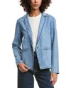 Bella Dahl Jagger Blazer In Blue