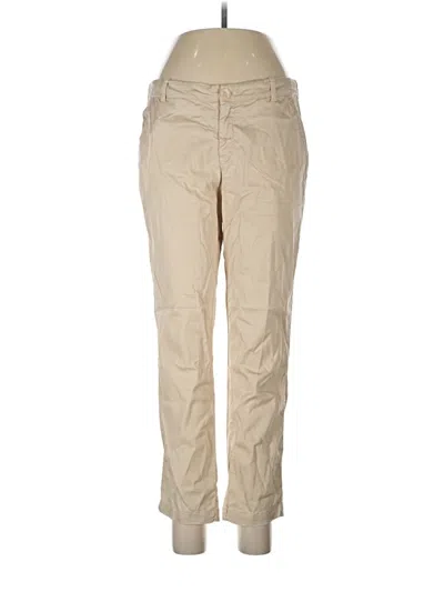 Pre-owned Bella Dahl Khaki Pant In Tan