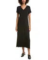 Bella Dahl Knit V-neck Maxi Dress In Black