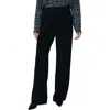 Bella Dahl Kylie Drawstring Wide Leg Pants In Black