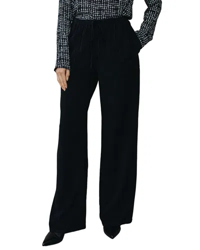 Bella Dahl Kylie Wide Leg Drawstring Pant In Black