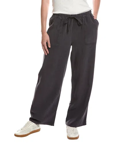 Bella Dahl Kylie Wide Leg Drawstring Pant In Purple