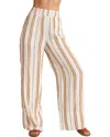 BELLA DAHL LINEN-BLEND WIDE LEG PANT