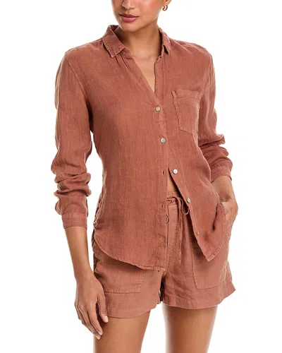 Bella Dahl Linen Button Pocket Shirt