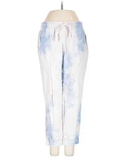Pre-owned Bella Dahl Linen Pants In Blue