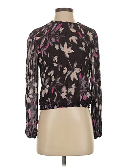 Bella Dahl Long Sleeve Blouse In Black