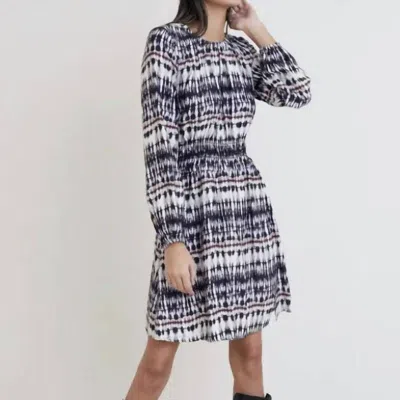 Bella Dahl Smocked Mini Dress In Multi