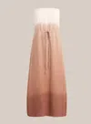 Bella Dahl Maxi Ombre Dress In Coco Ombre