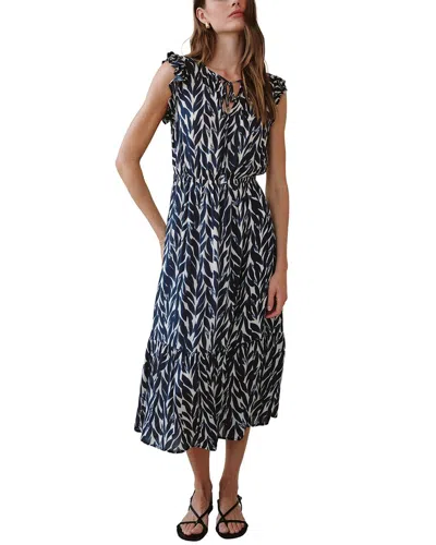 Bella Dahl Midi Dress In Gray