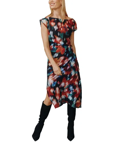 Bella Dahl Midi Dress In Multi