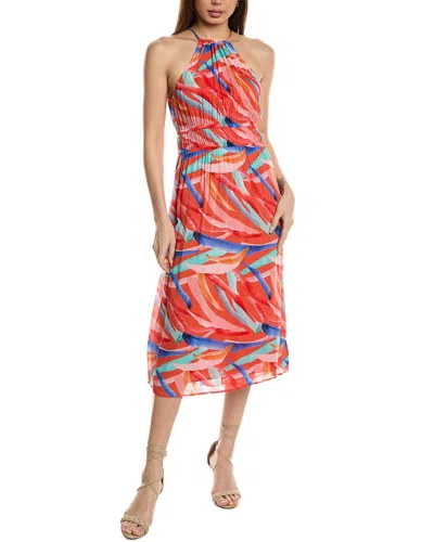 Bella Dahl Midi Dress In Red
