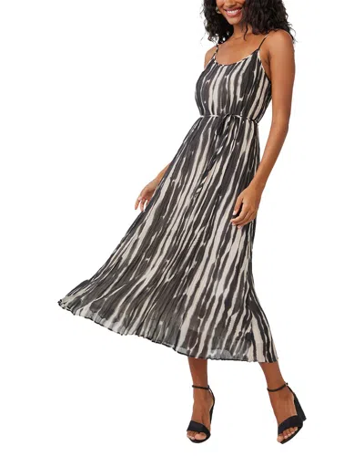 Bella Dahl Midi Pleated Cami Dress In Transparent