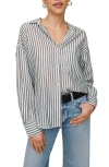 Bella Dahl Oversize Pocket Shirt In White