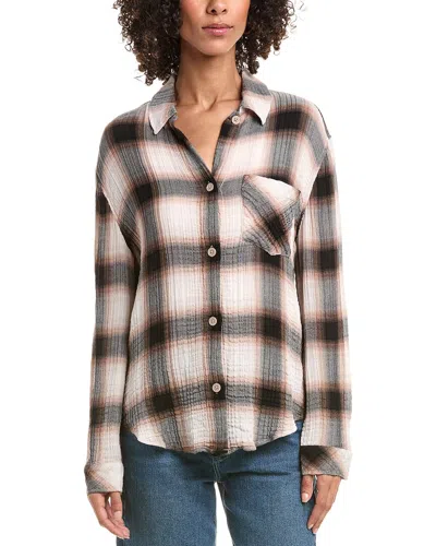 Bella Dahl Oversized Shirt In Multi