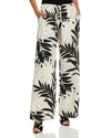 Bella Dahl Palm Print Pants In Maui Palm Print