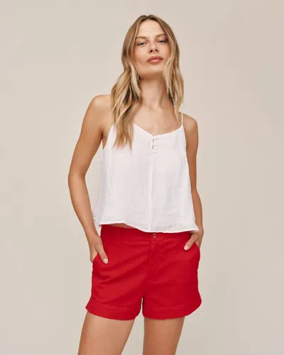 Bella Dahl Pintuck Camisole In White