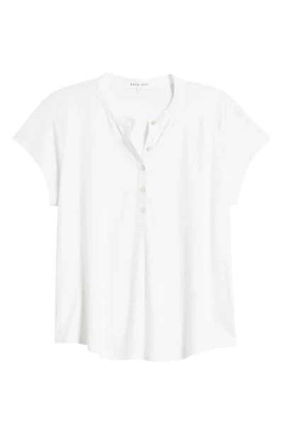 Bella Dahl Placket Cap Sleeve Top