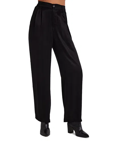Bella Dahl Pleat Front Pants In Black