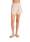 Bella Dahl Pleat Front Linen Shorts In Multi