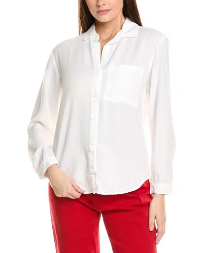 Bella Dahl Loose-fit Woven Shirt In White